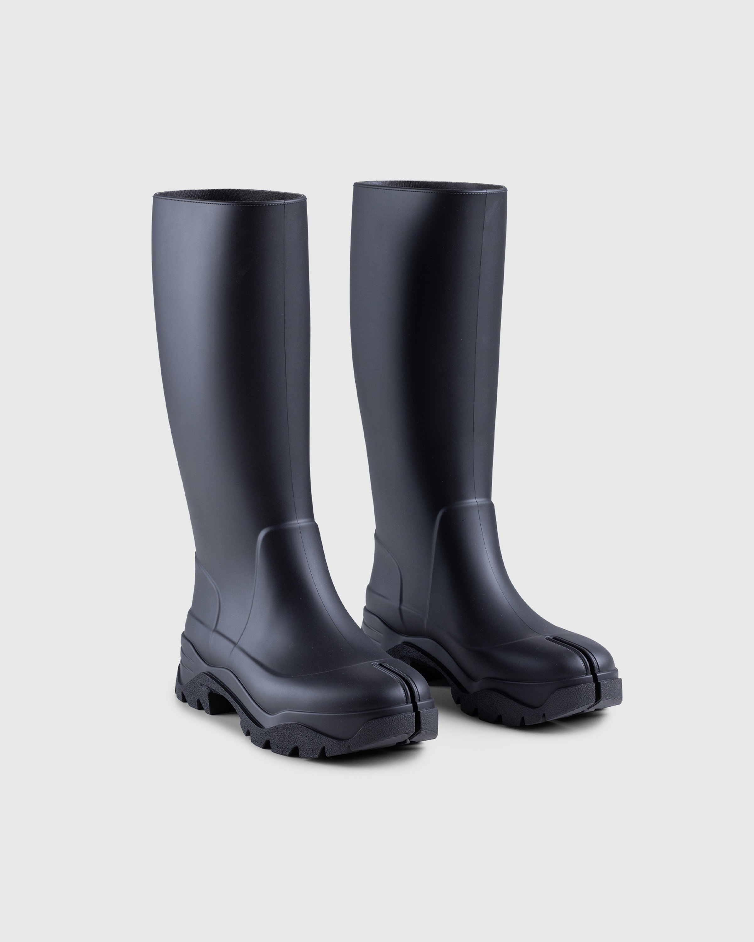 Leather and rubber boots clearance